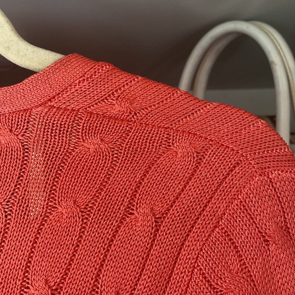 Ralph Lauren Black label silk button down sweater - Picture 11 of 12